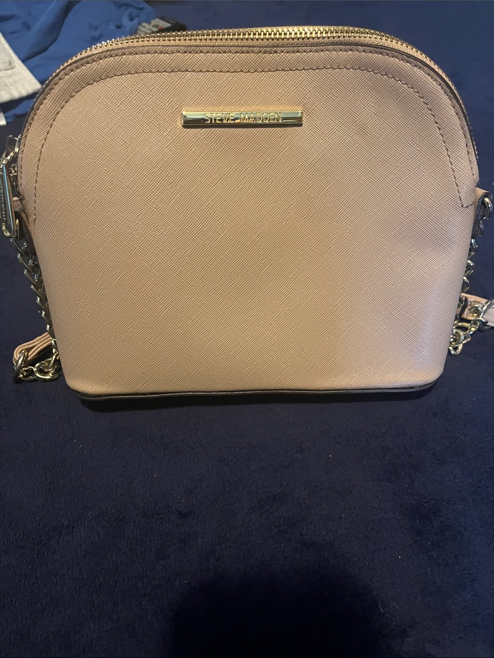 Steve Madden Beige/Tan Chain Strap Crossbody